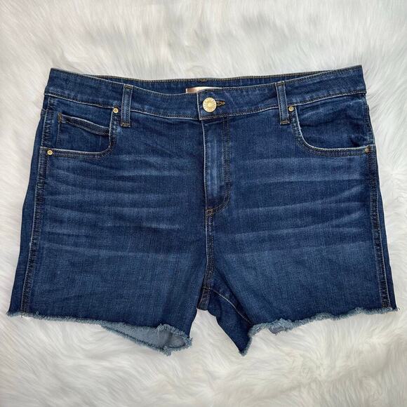 Kut From The Kloth Ginger High Rise 4”  Shorts - Picture 1 of 7